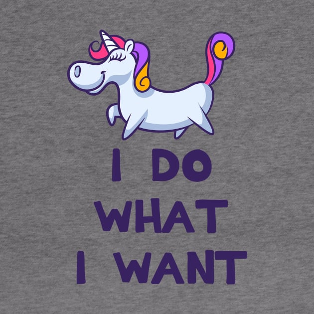 I Do What I Want Unicorn by Trans Action Lifestyle